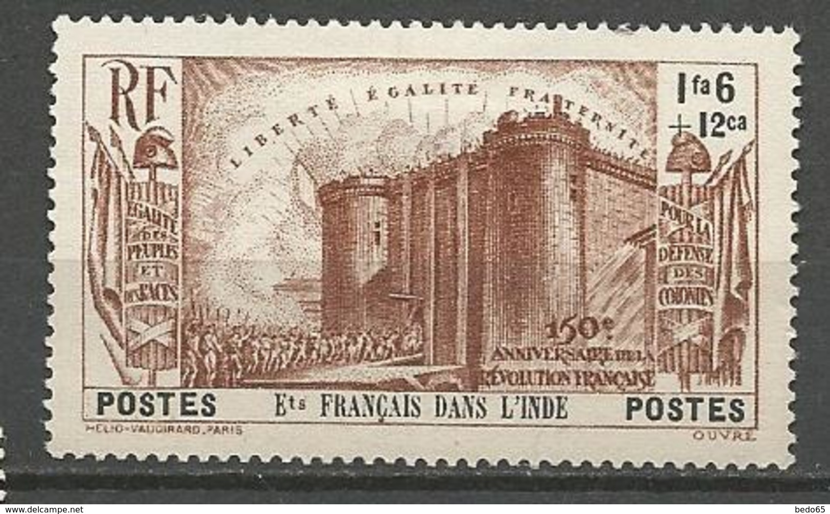 INDE N° 119 NEUF*  CHARNIERE  / MH - Unused Stamps