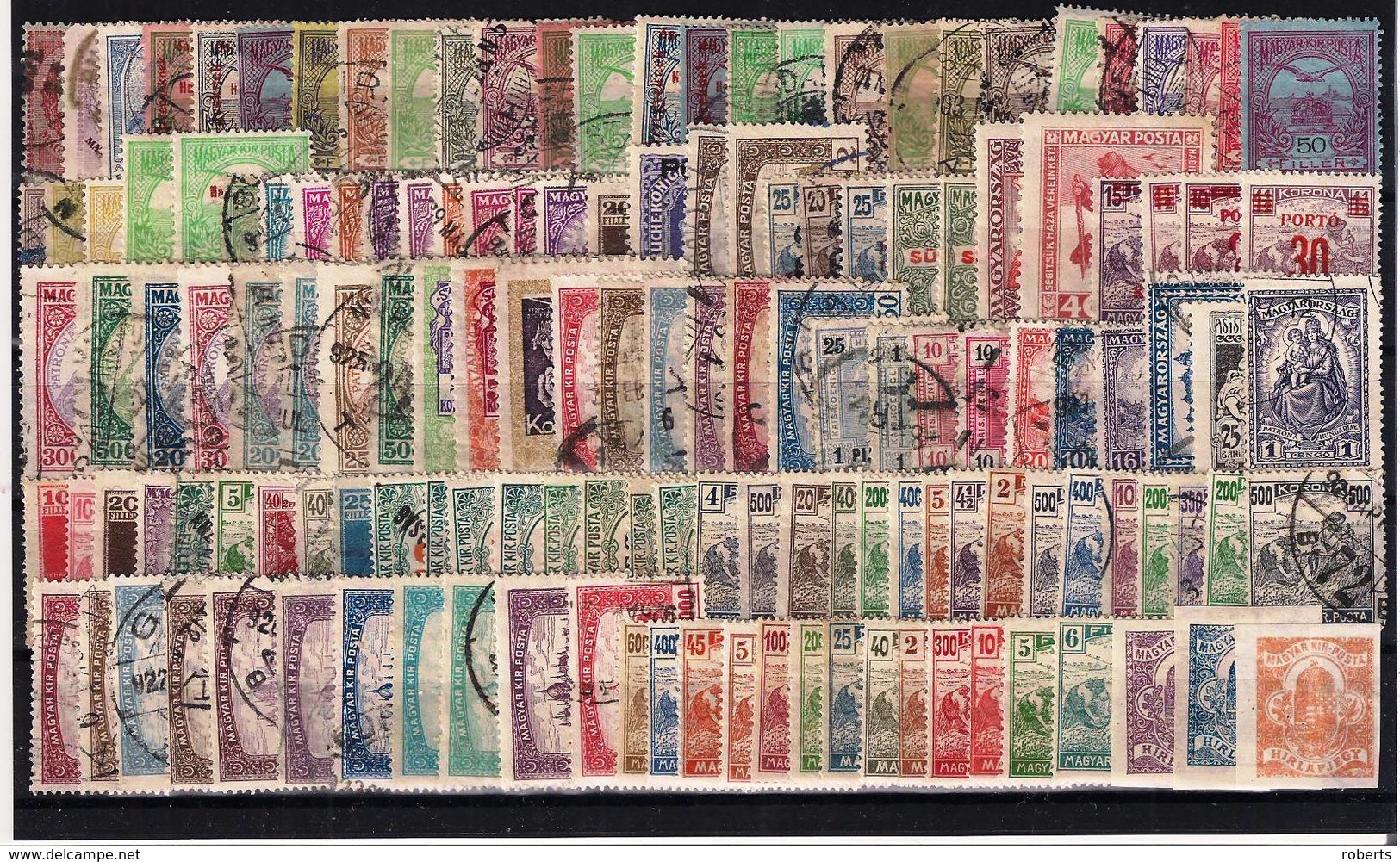 Old Hungary, Unsorted, Mint / Used.(23c) - Collections (sans Albums)