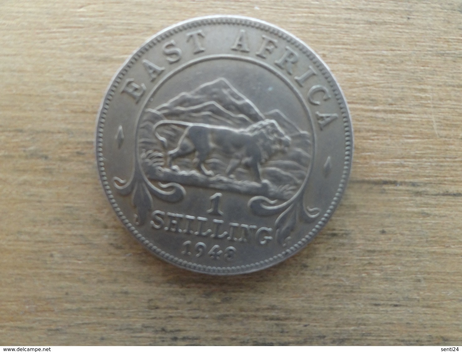 East Africa  1  Shilling  1948  Km 31 - Colonia Britannica