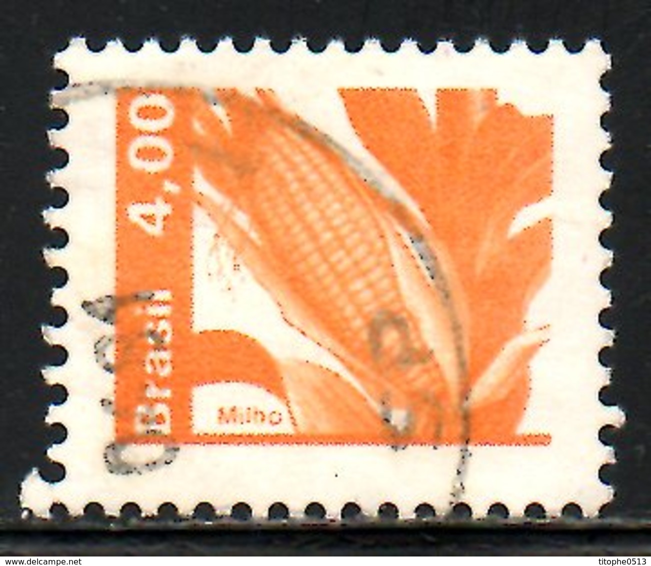 BRESIL. N°1418 Oblitéré De 1980. Maïs. - Agriculture