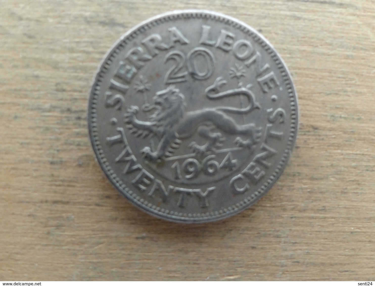 Sierra Leone  20  Cents  1964  Km 20 - Sierra Leone