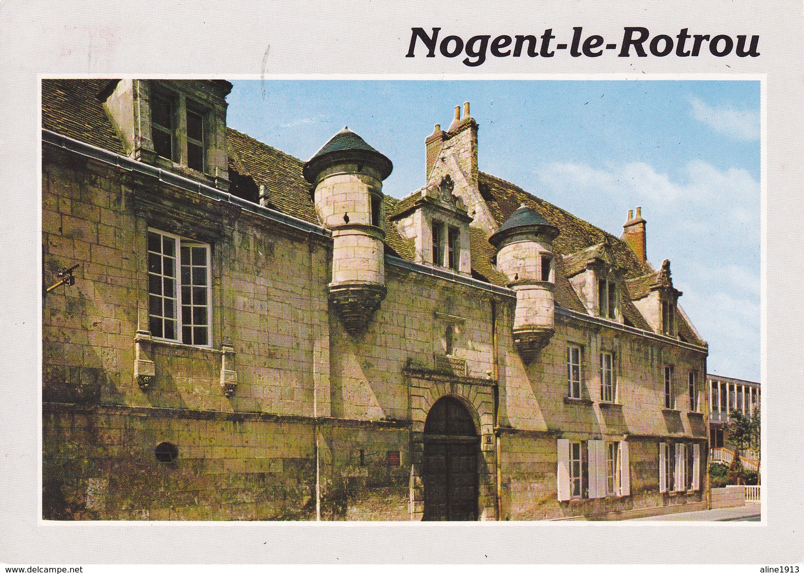 28 NOGENT LE ROTROU - VUE UNIQUE - UNE VIEILLE MAISON - Nogent Le Rotrou