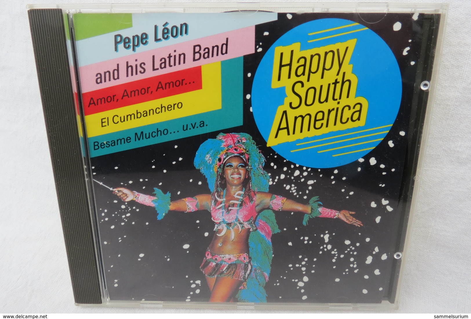 CD "Pepe Léon And His Latin Band" Happy South America - Musiques Du Monde