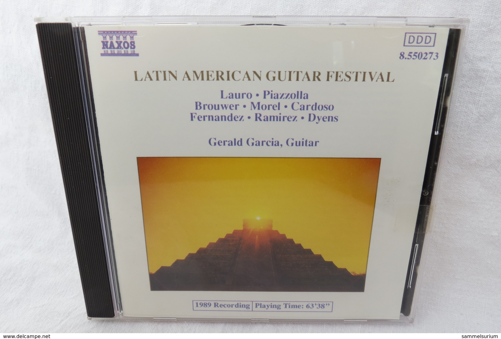 CD "Gerald Garcia Guitar" Latin American Guitar Festival - Instrumental