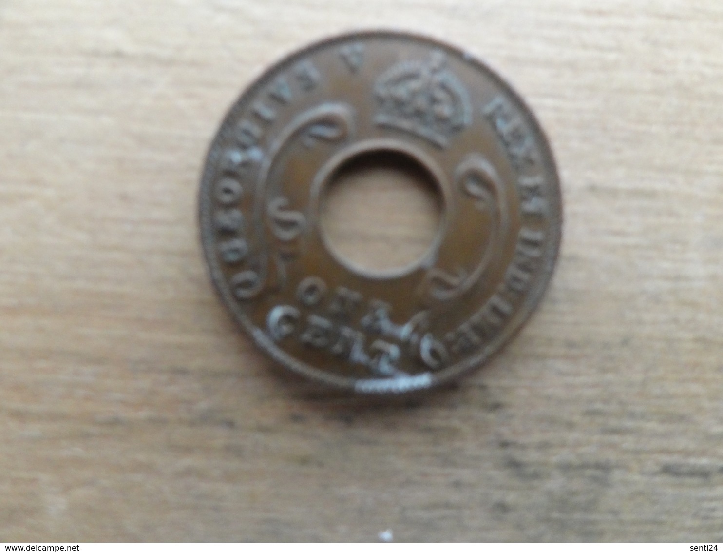 East Africa  1  Cent  1927  Km 22 - Britische Kolonie