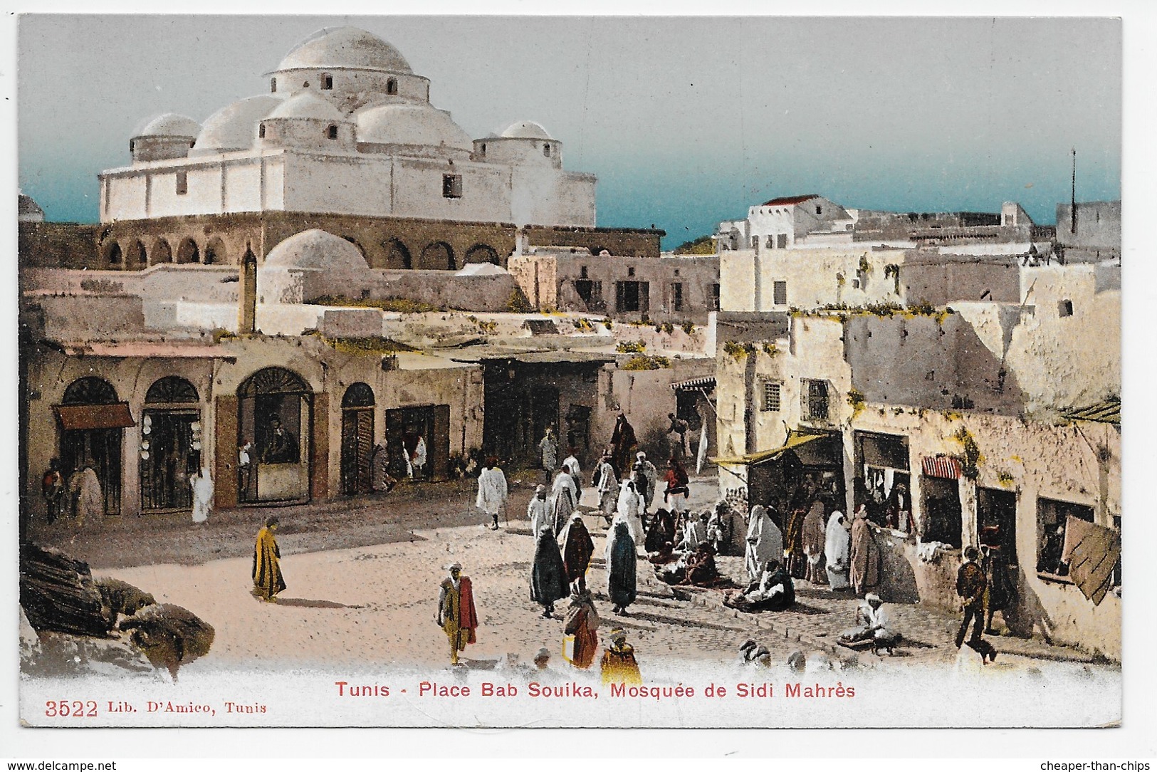 Tunis - Place Bab Souika, Mosquee De Sidi Mahres - Tunisia