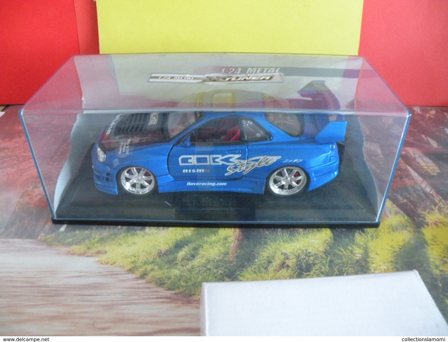 Rallye - Nissan Skyline  GTR - Métal Neuf - 1/24 - Boite Vitrine - Kentoys - - Altri & Non Classificati