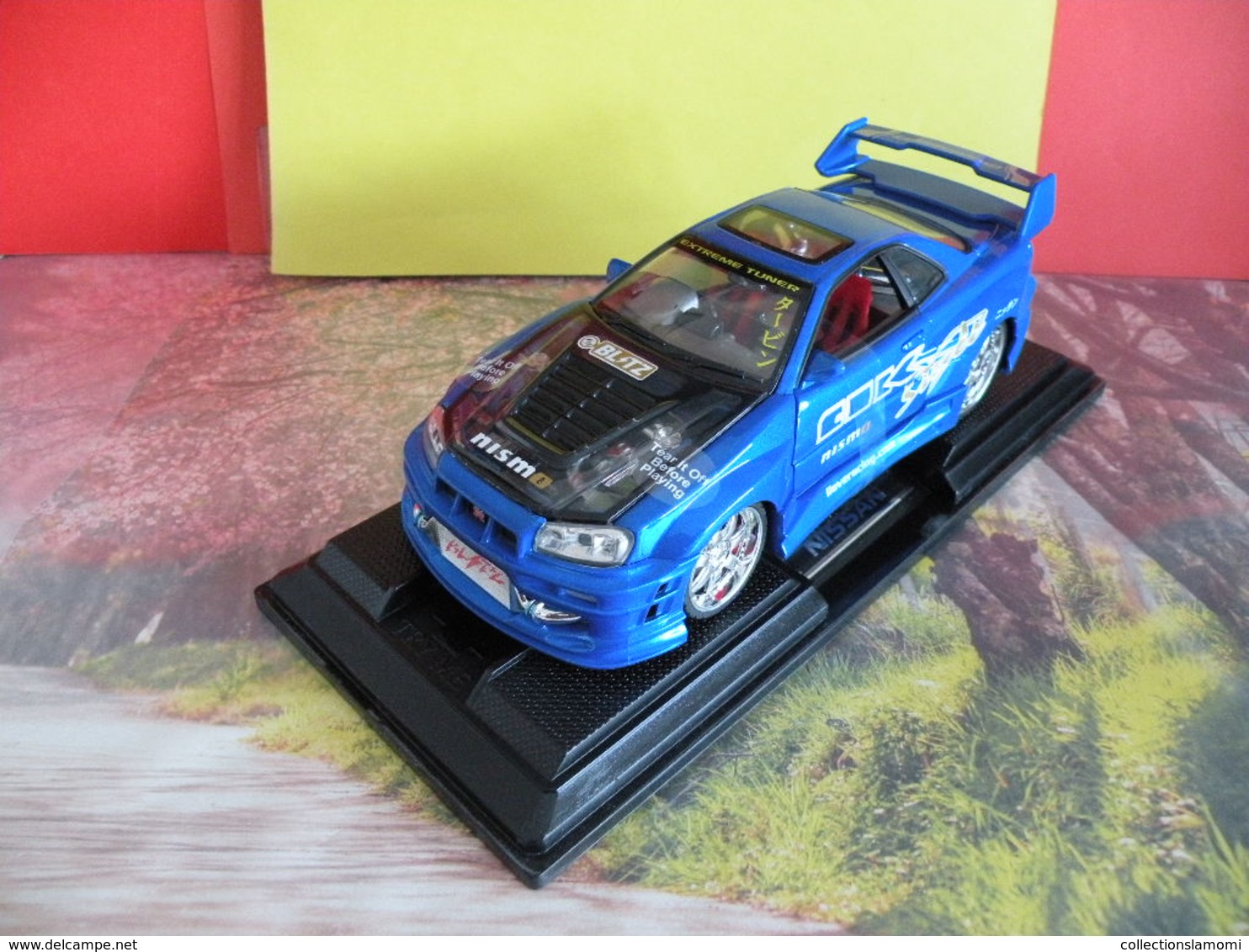 Rallye - Nissan Skyline  GTR - Métal Neuf - 1/24 - Boite Vitrine - Kentoys - - Autres & Non Classés