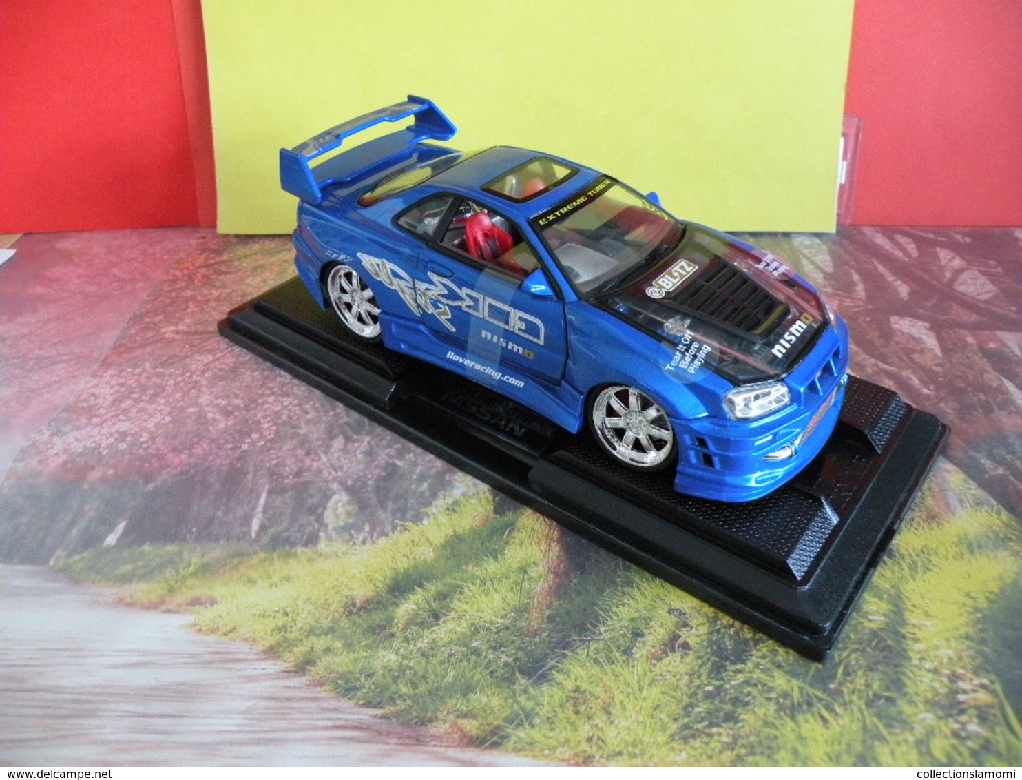 Rallye - Nissan Skyline  GTR - Métal Neuf - 1/24 - Boite Vitrine - Kentoys - - Altri & Non Classificati