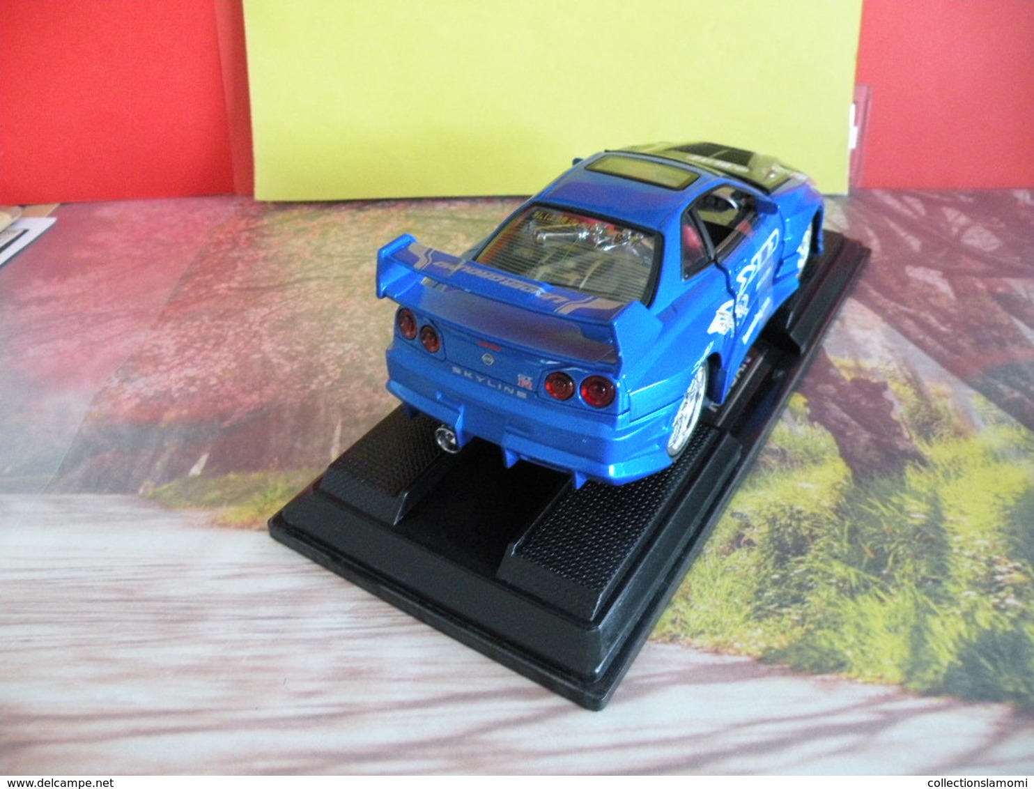 Rallye - Nissan Skyline  GTR - Métal Neuf - 1/24 - Boite Vitrine - Kentoys - - Altri & Non Classificati