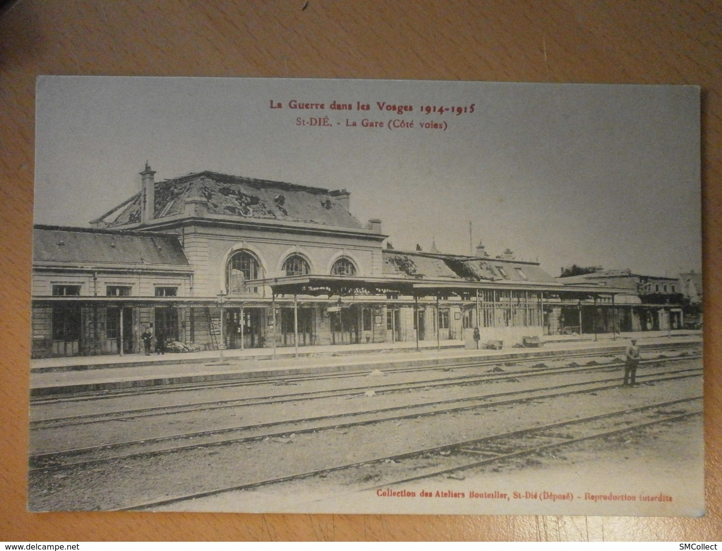 88 Saint Dié, La Gare Côté Voies (4508) - Saint Die