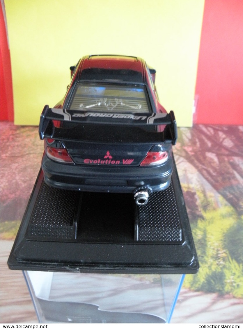 Rallye - Mitsubishi Évolution VIII HKS - Métal Neuf - 1/24 - Boite Vitrine - Kentoys - - Other & Unclassified