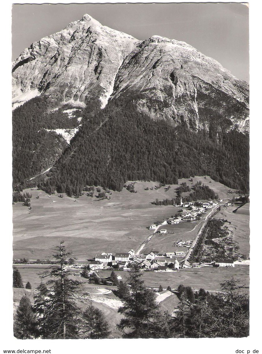 Schweiz - La Punt Chamues Mit Piz Mezaun ( Oberengadin ) Old View - La Punt Chamues-ch