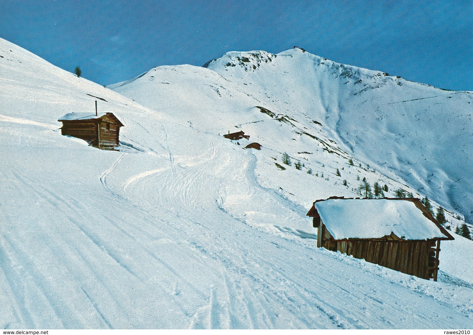 Italien AK Sexten Hasenköpfl Hahnspielhütte Im Winter - Sonstige & Ohne Zuordnung