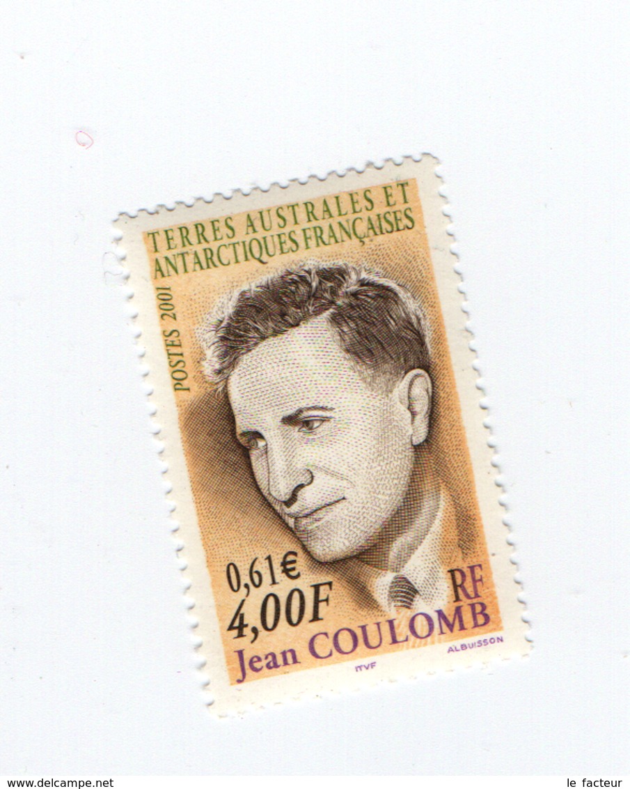 M-P21L8 TAAF FSAT Neuf** MNH Jean Coulomb N 291 _ 2001 - Neufs