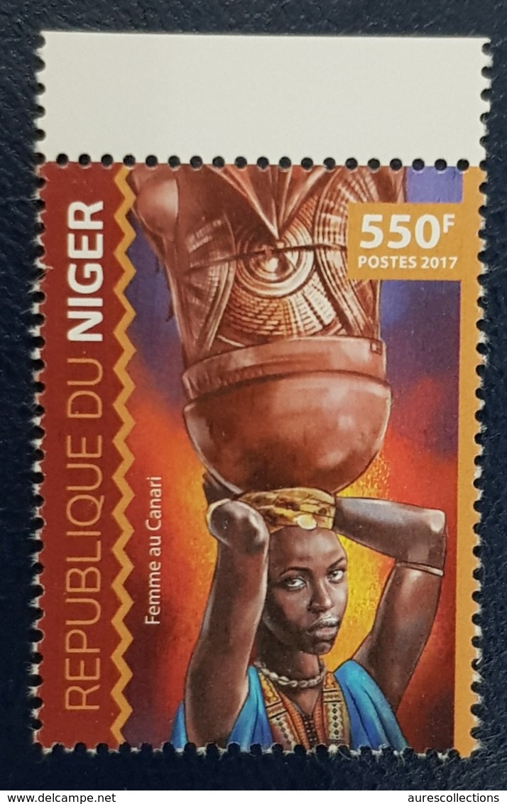 NIGER 2017 - FEMME AU CANARI - MNH - Niger (1960-...)