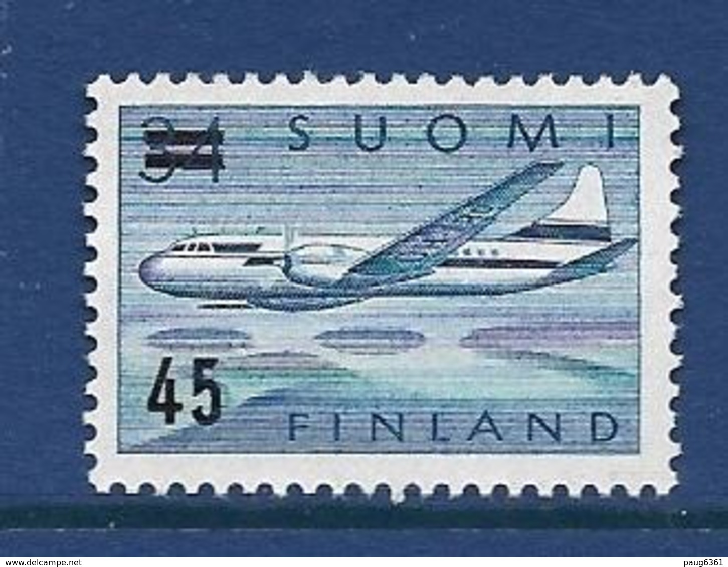 FINLANDE 1959 AVIONS  YVERT N°A7 NEUF MNH** - Unused Stamps