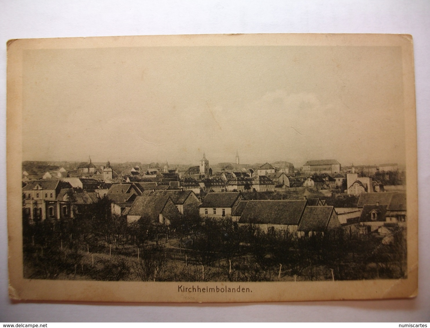 Carte Postale Allemagne - Kirchhelmbolanden ( Petit Format Noir Et Blanc  Circulée  ) - Kirchheimbolanden