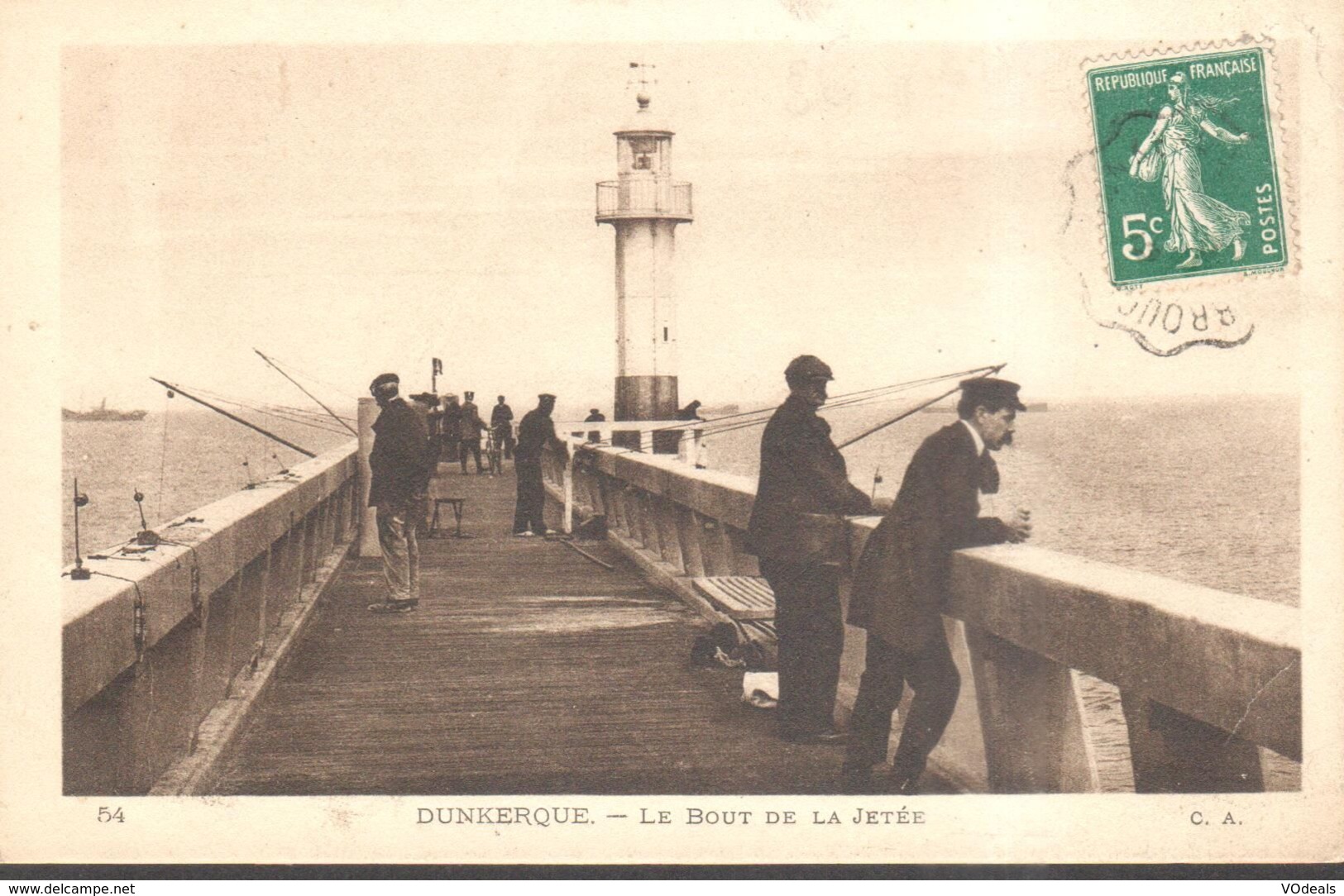 CPA - France - (59) Nord - Dunkerque - Le Bout De La Jetée - Dunkerque
