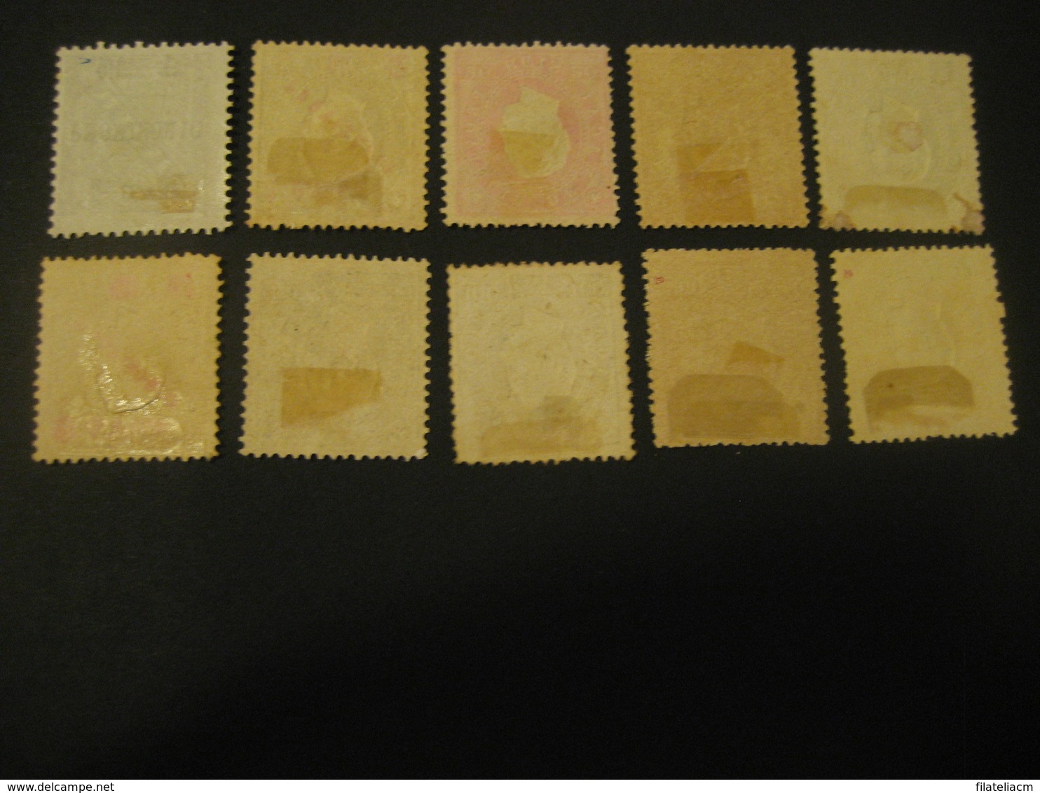 MACAU 1894 Yvert 59/68 (10 Stamp Set (3 Cancel) Perf. 12 1/2 Cat. Year 2008: 212 Eur) Macao Portugal China Area - Gebruikt