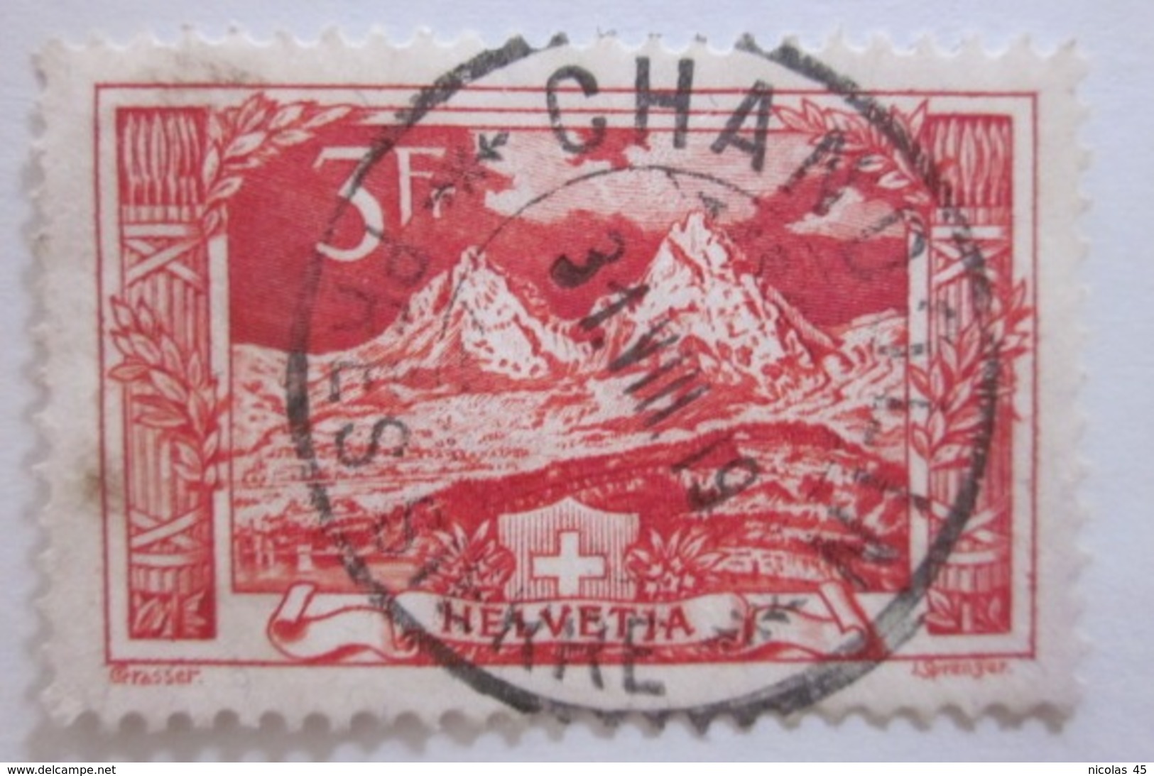 Suisse - YT 167 - Used Stamps