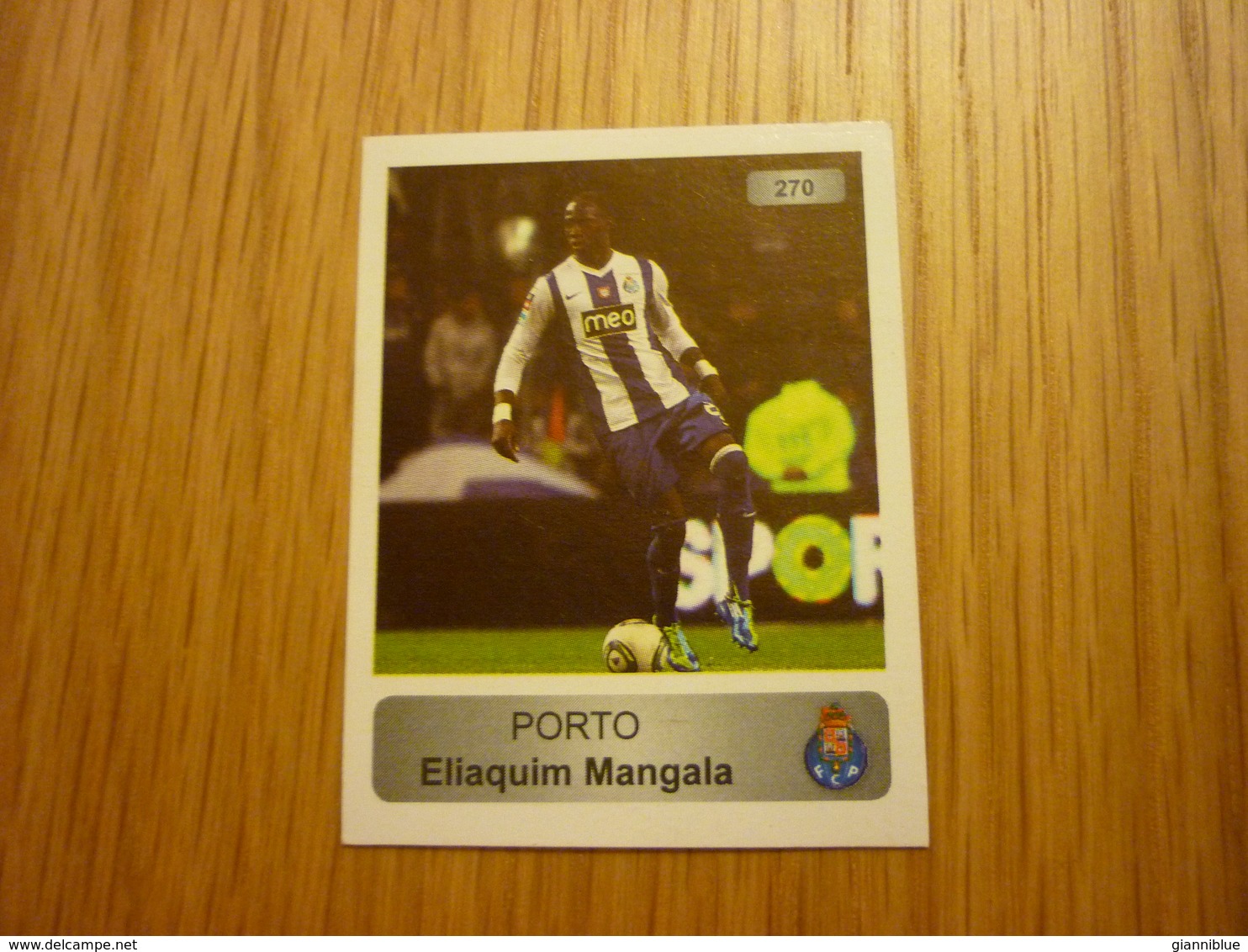 Eliaquim Mangala Porto Portuguese Football Europe's Champions 2013-2014 Greek Sticker - Altri & Non Classificati