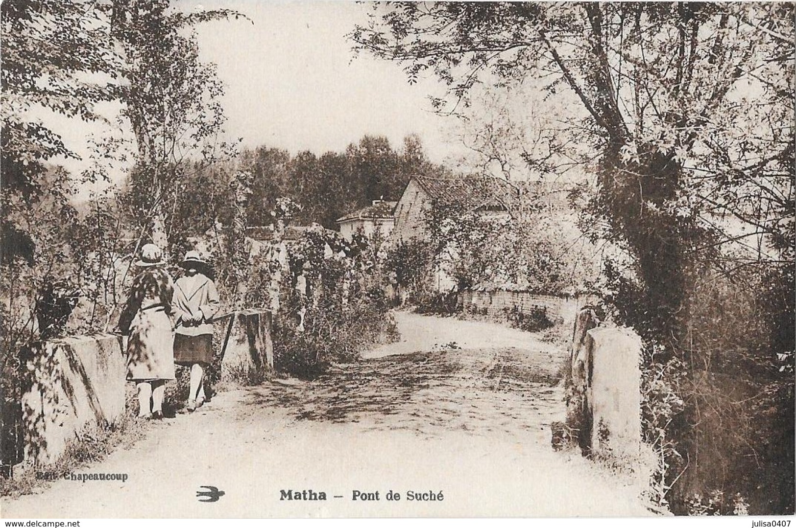 MATHA (17) Pont De Suché Animation - Matha