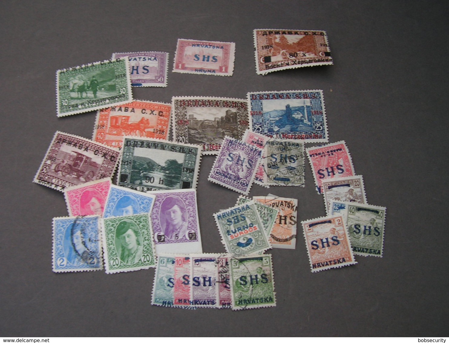 SHS Lot Very Old ... - Used Stamps