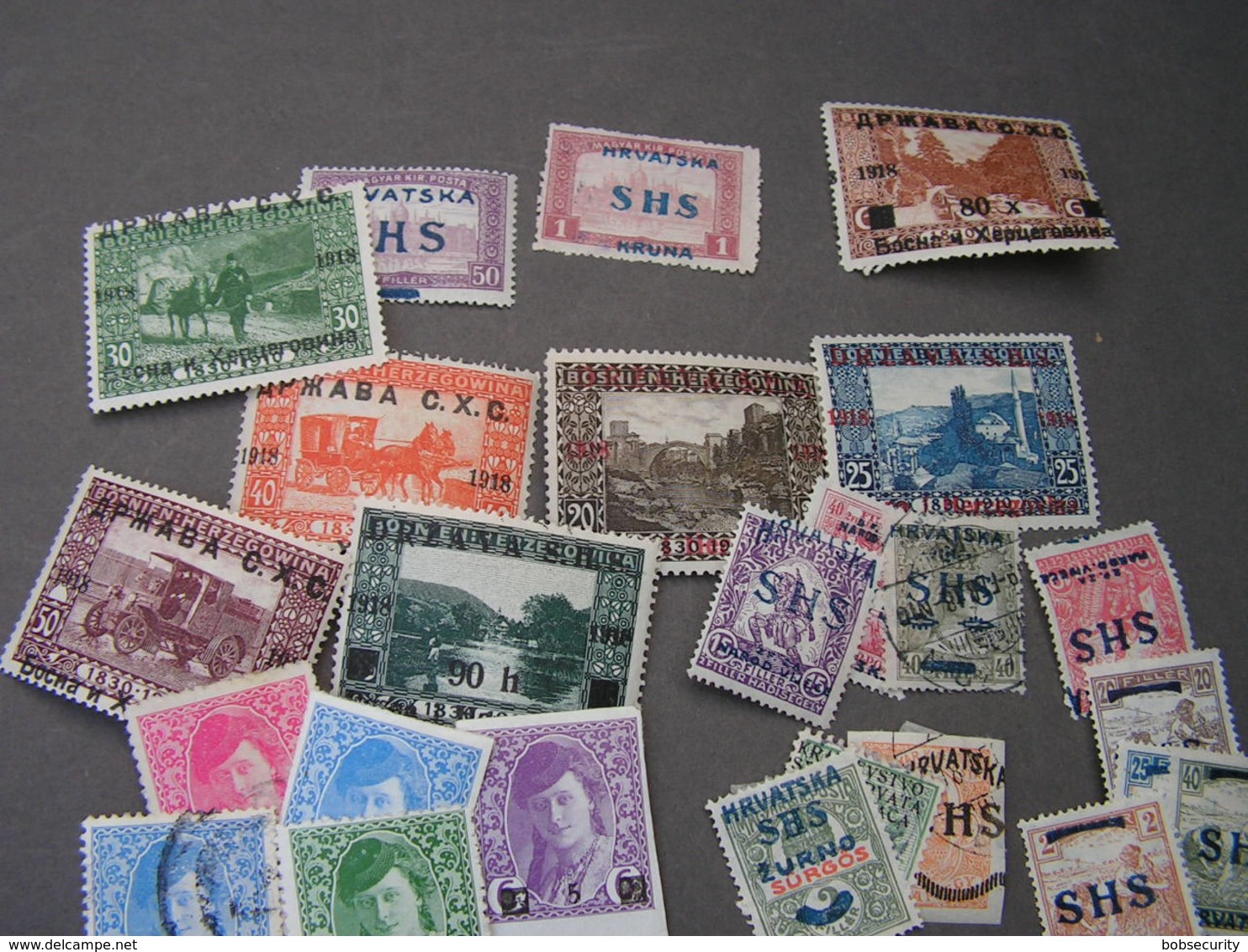 SHS Lot Very Old ... - Used Stamps