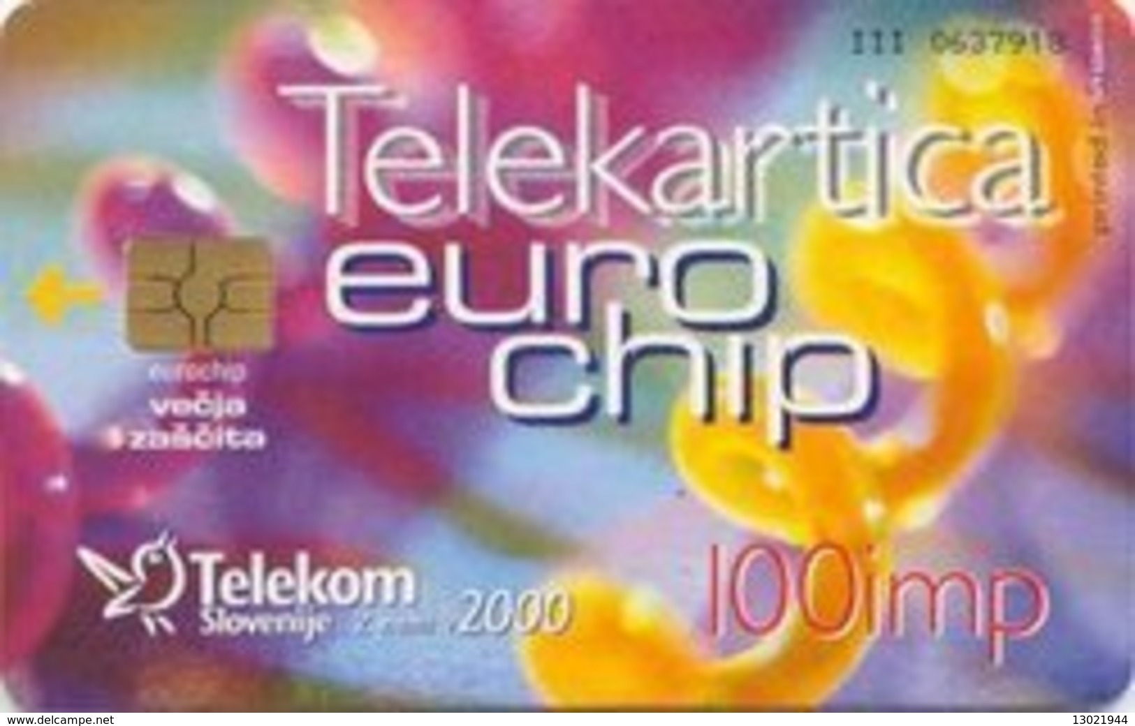 SLOVENIA SCHEDA TELEFONICA  Eurochip / Telekartice Imajo Eurochip - Non Classificati