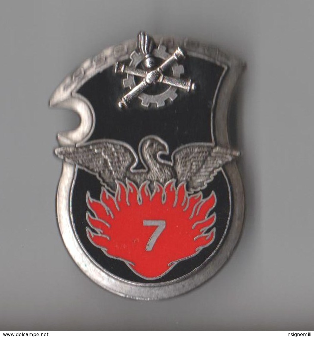 INSIGNE 7 RMAT Régiment Du Matériel - DELSART G 3285 - Armée De Terre