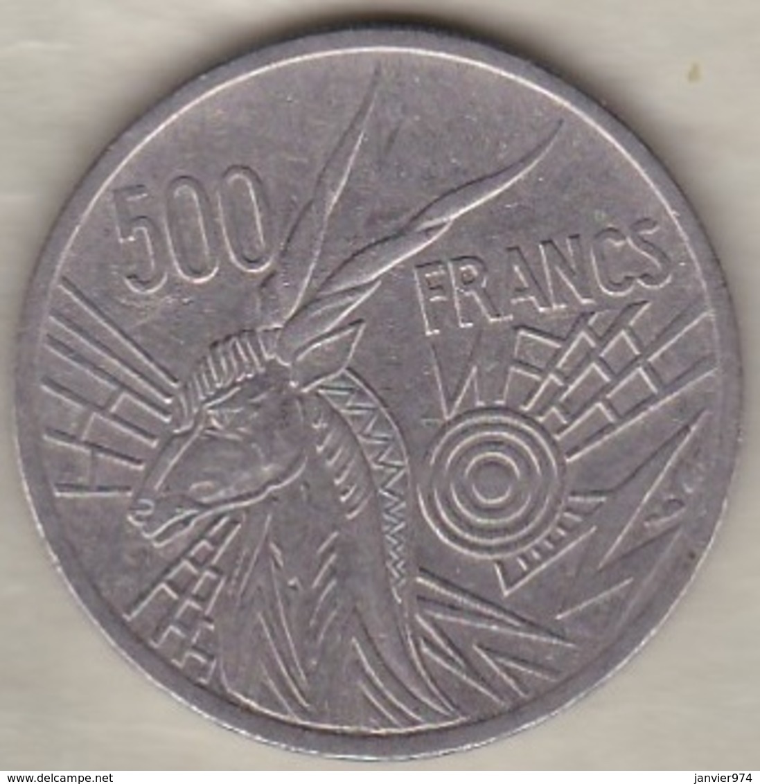 Banque Des Etats De L'Afrique Centrale. 500 Francs 1977 B Republique Centrafricaine - Repubblica Centroafricana