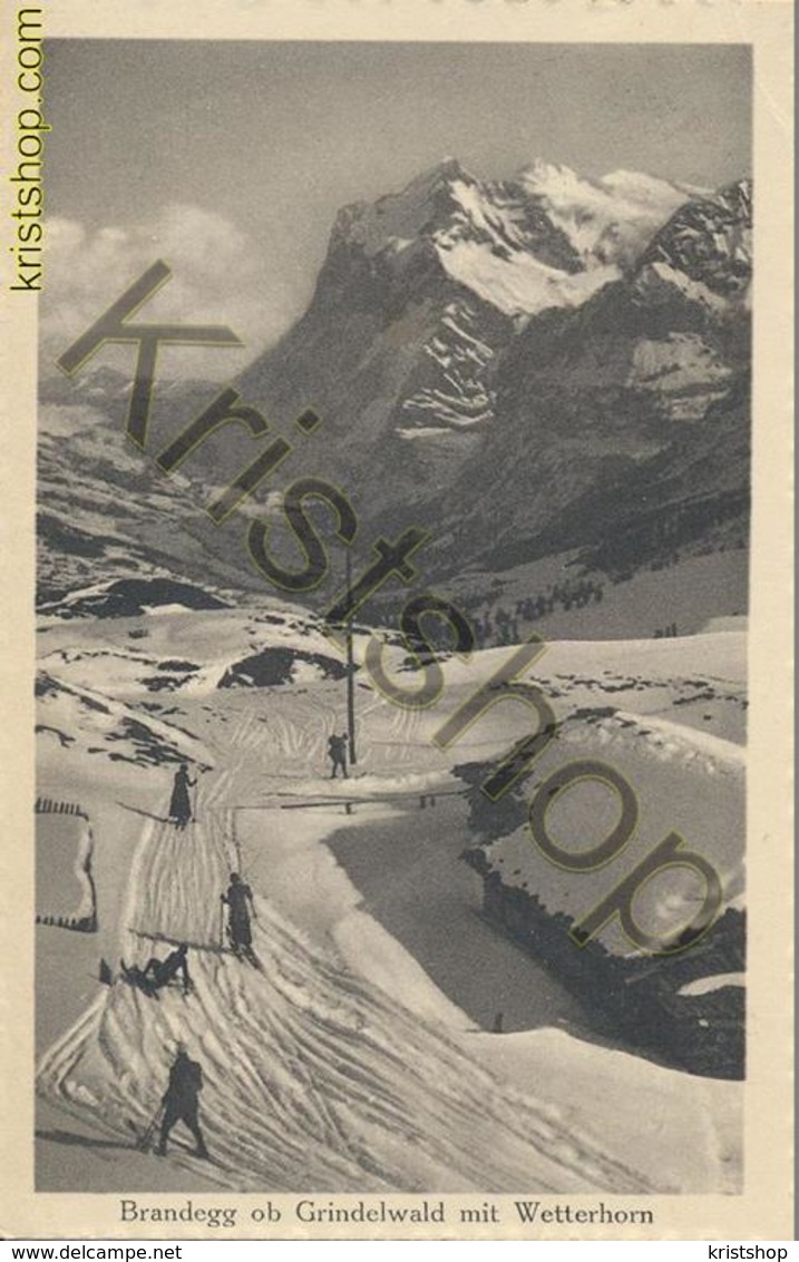 Brandegg Ob Grindelwald Mit Wetterhorn  [AA6 1168 - Grindelwald