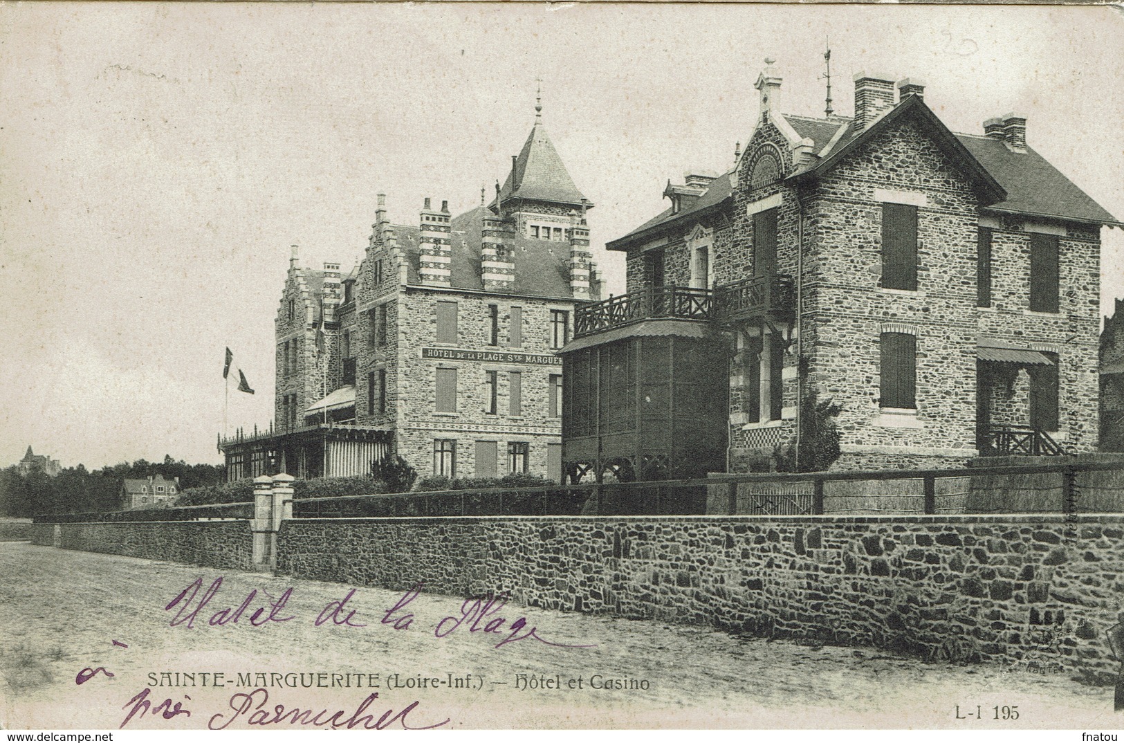 Pornichet (108), Sainte-Marguerite- Hôtel Et Casino,  Jolie Carte - Pornichet