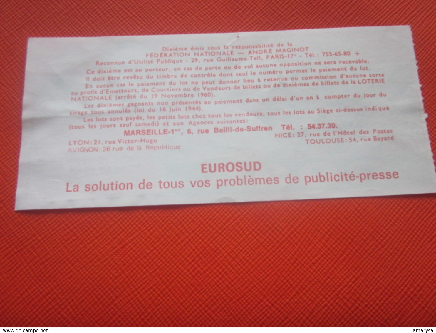 1976-ROSA SIGNES DU ZODIAQUE-POISSONS - Billet De La Loterie Nationale+VIGNETTE-IMPRIMÉE TAILLE DOUCE - Billets De Loterie