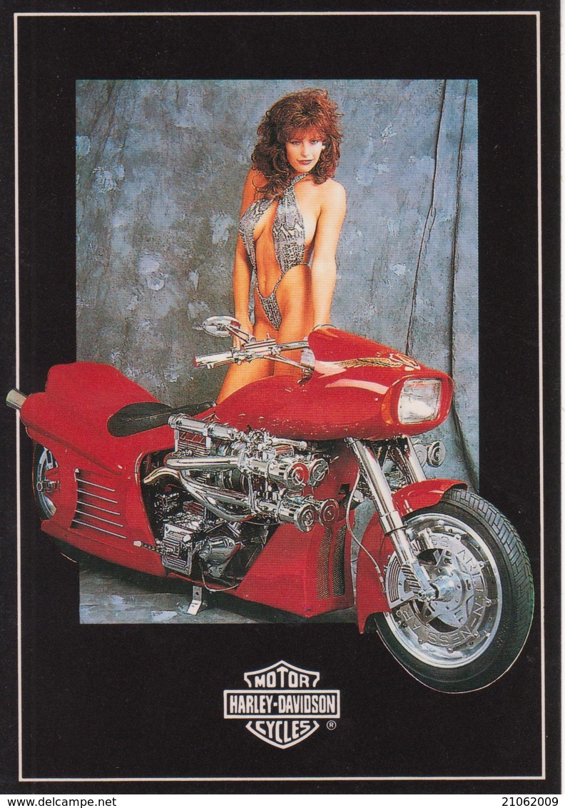 Harley Davidson Motor Cycles - Publicité