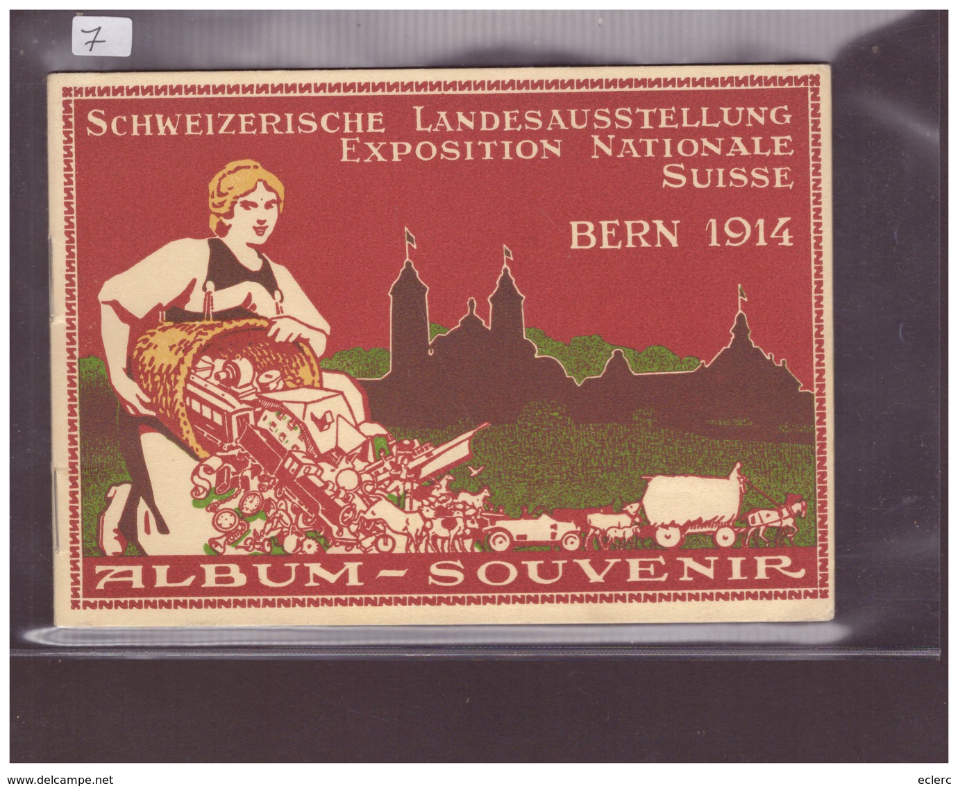 ALBUM SOUVENIR - SCHWEIZ. LANDESAUSSTELLUNG 1914 - EXPOSITION NATIONALE SUISSE 1914 - TB - Altri & Non Classificati