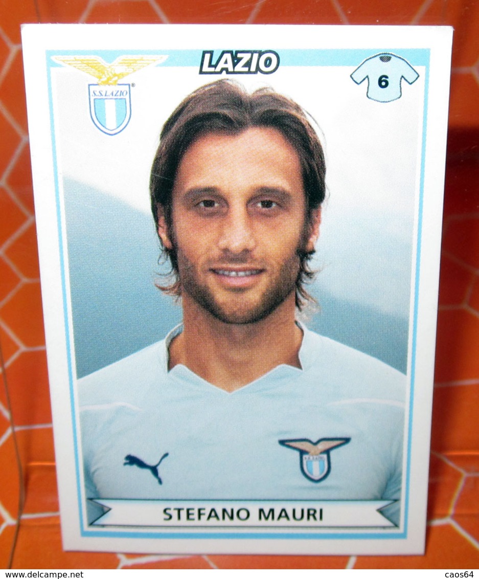 CALCIATORI 2010-11 N. 283 STEFANO MAURI LAZIO PANINI  NEW NUOVA CON VELINA FIGURINA STICKER - Edizione Italiana