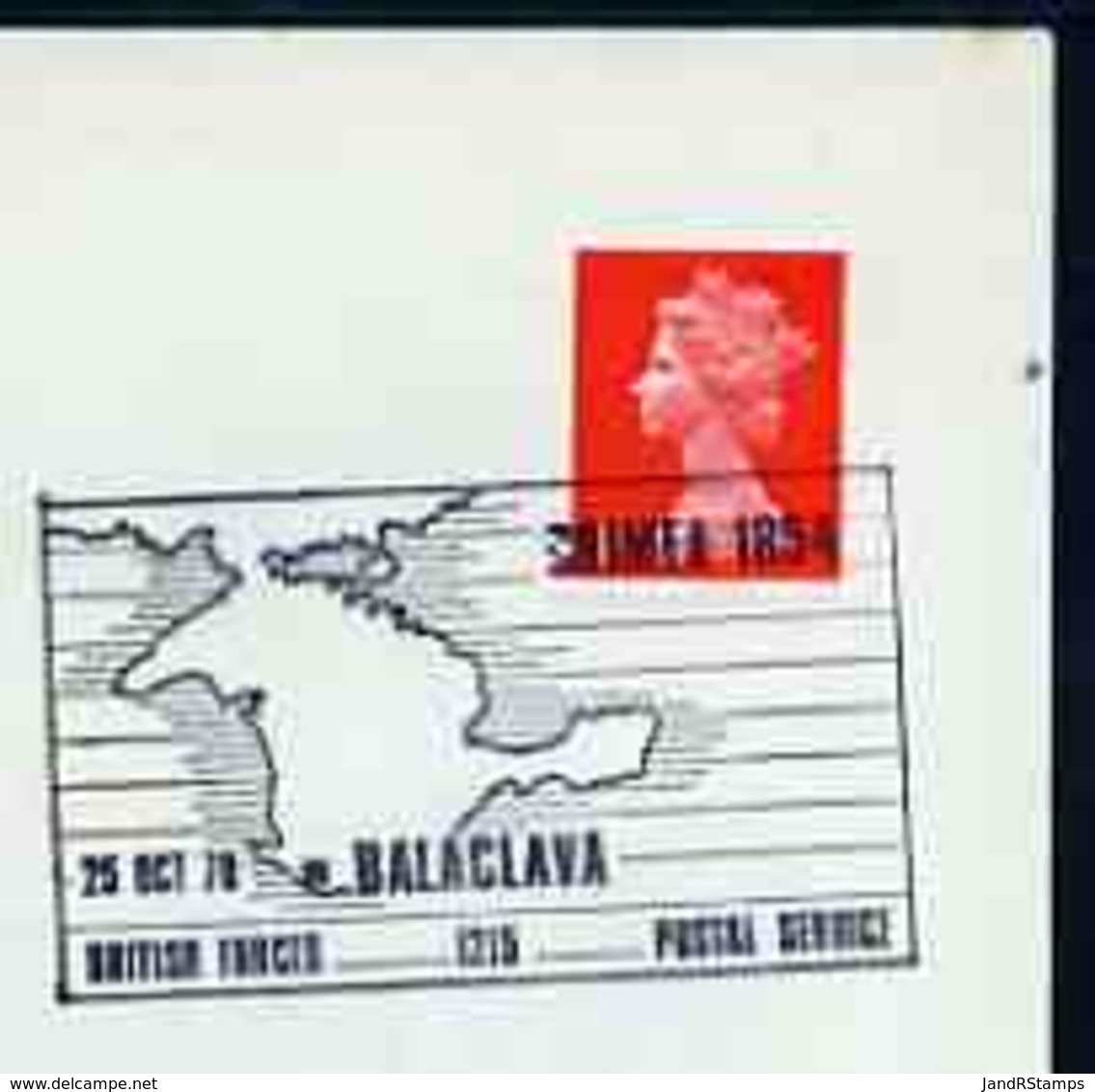 Postmark - GB 1970 Cvr Bearing Illustr Cancel'n  Commemoration Of Balaclava, Crimean War (BFPS) MILITARIA MAPS - Marcophilie