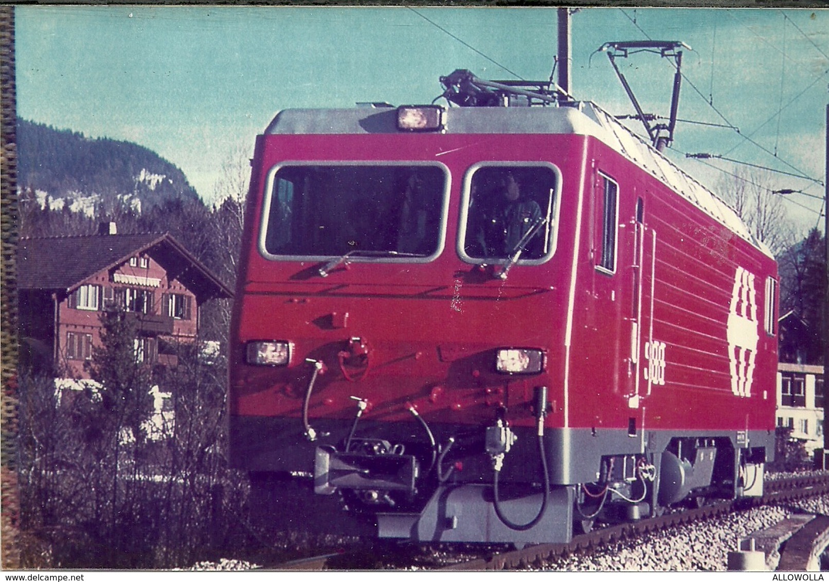 1302 " TRENI - RACCOLTA DI 60 IMMAGINI SU CARTA FOTOGRAFICA " - Treni