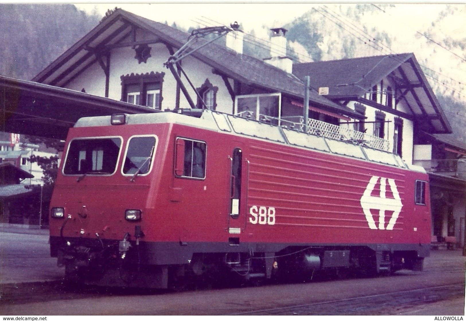 1302 " TRENI - RACCOLTA DI 60 IMMAGINI SU CARTA FOTOGRAFICA " - Treni