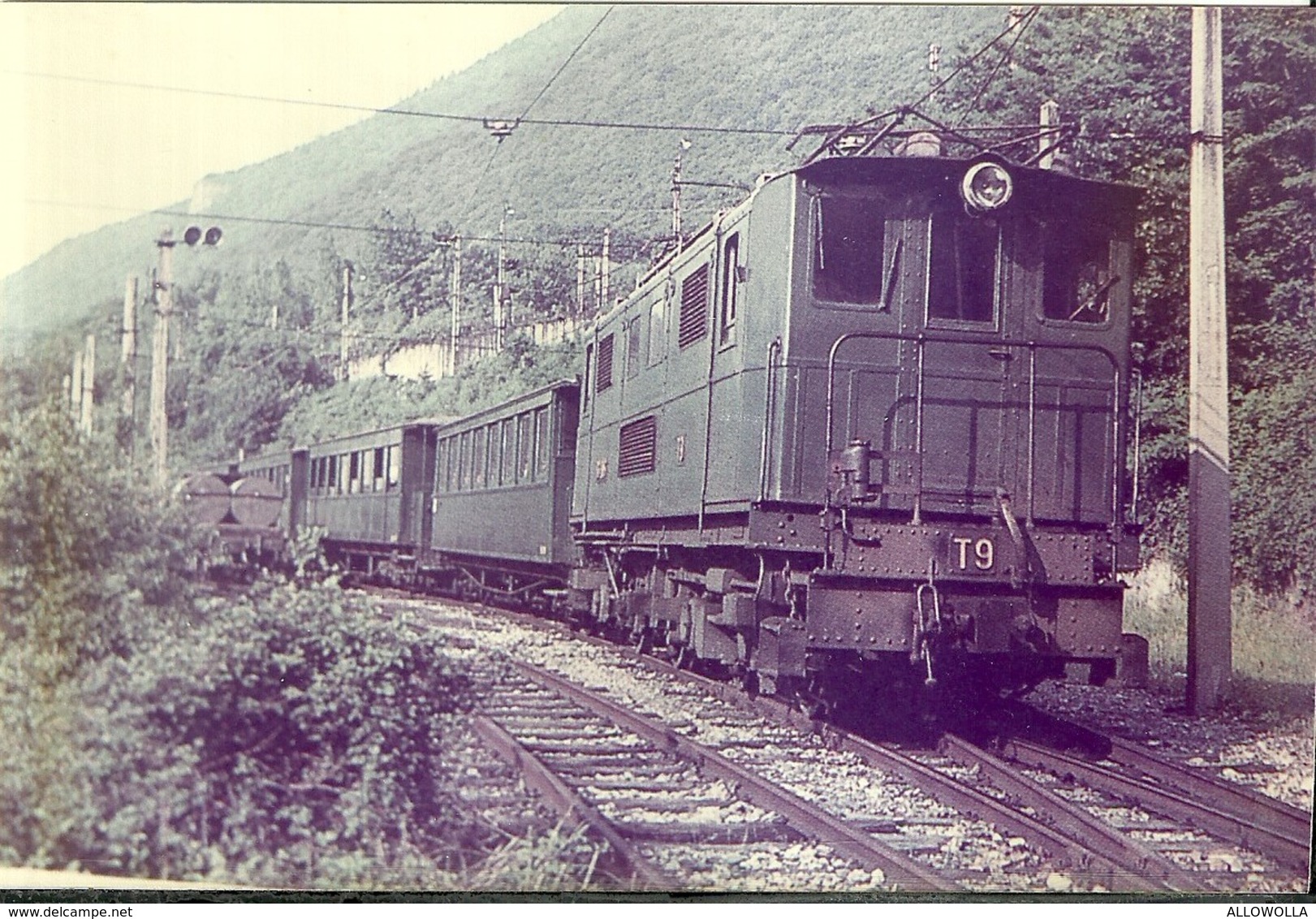 1302 " TRENI - RACCOLTA DI 60 IMMAGINI SU CARTA FOTOGRAFICA "