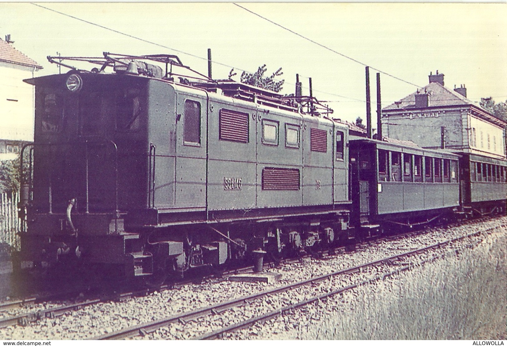 1302 " TRENI - RACCOLTA DI 60 IMMAGINI SU CARTA FOTOGRAFICA "