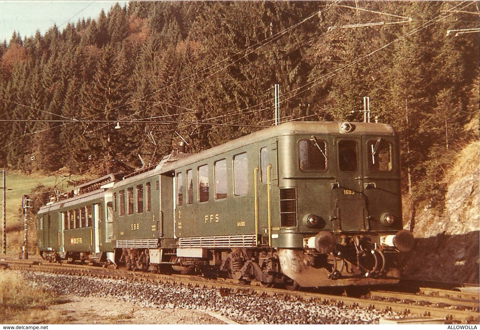 1303 " TRENI - RACCOLTA DI 57 IMMAGINI SU CARTA FOTOGRAFICA " - Treni