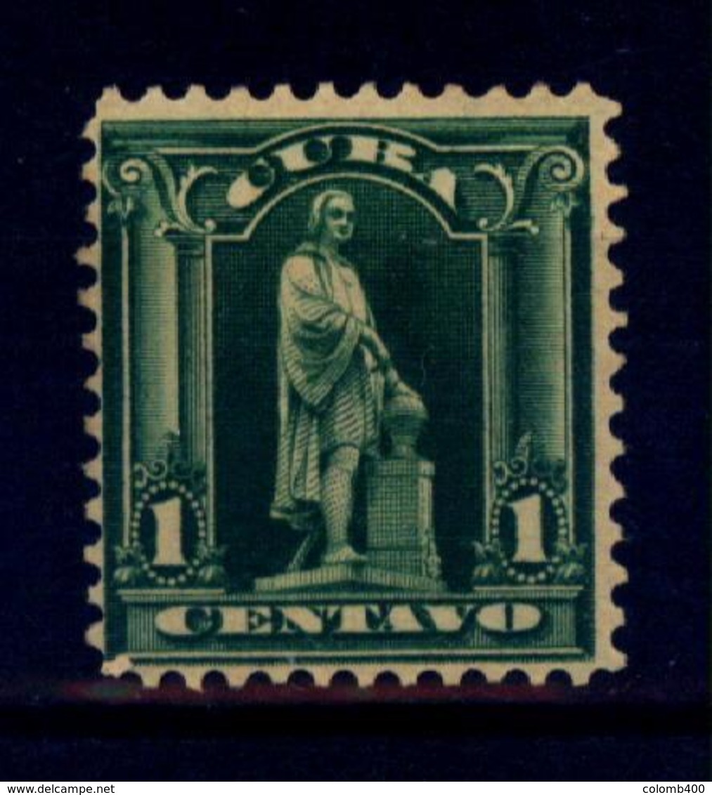 CUBA 1905 1c  Decouverte/ Discovery America C.COLOMB/ COLUMBUS/ COLON/ COLOMBO - Unused Stamps