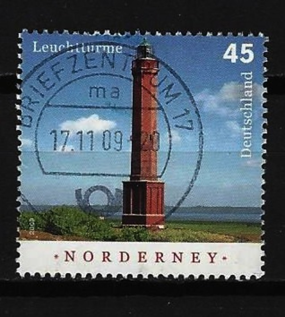 BUND - Mi-Nr. 2742 Leuchtturm Norderney Gestempelt (7) - Gebruikt