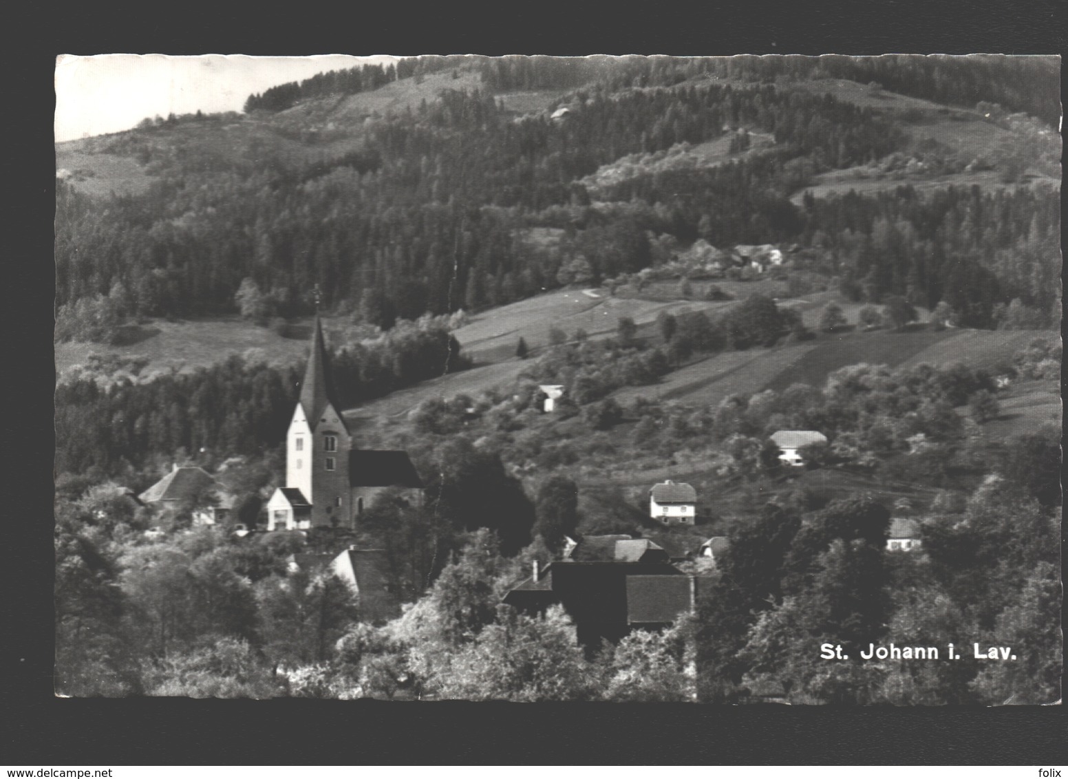 St. Johann Im Lavanttal - Ortansicht Mit Kirche - Wolfsberg
