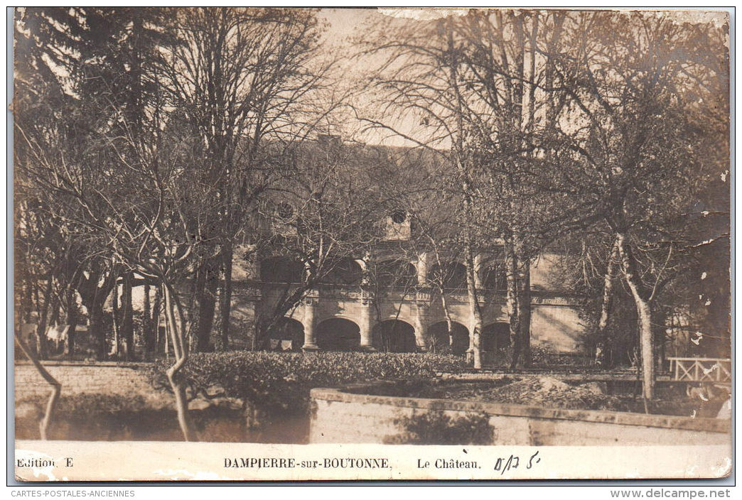 17 DAMPIERRE BOUTONNE - Le Château. - Dampierre-sur-Boutonne
