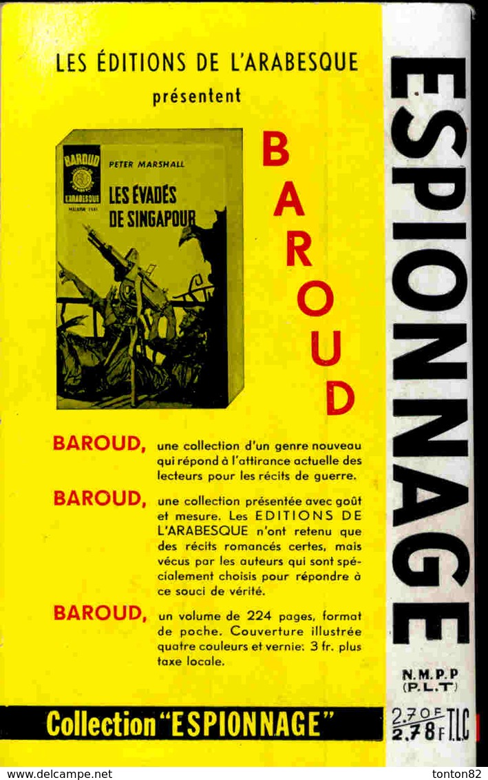 L'arabesque Espionnage N° 411 - Branle-bas à Cuba - Paul S. Nouvel - ( 1965 ) . - Editions De L'Arabesque