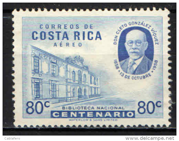 COSTARICA - 1959 - DON RICARDO JINEBEZ OREAMUNO - USATO - Costa Rica